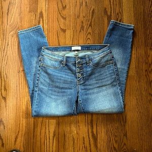 Lila Ryan button front jeans